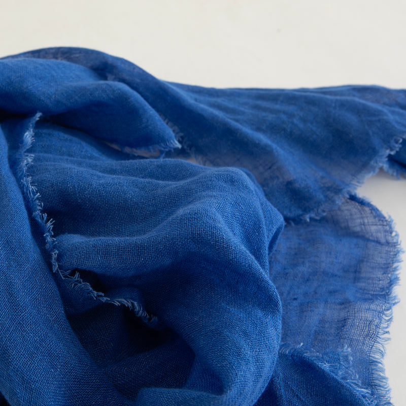 SCARF, BLUE