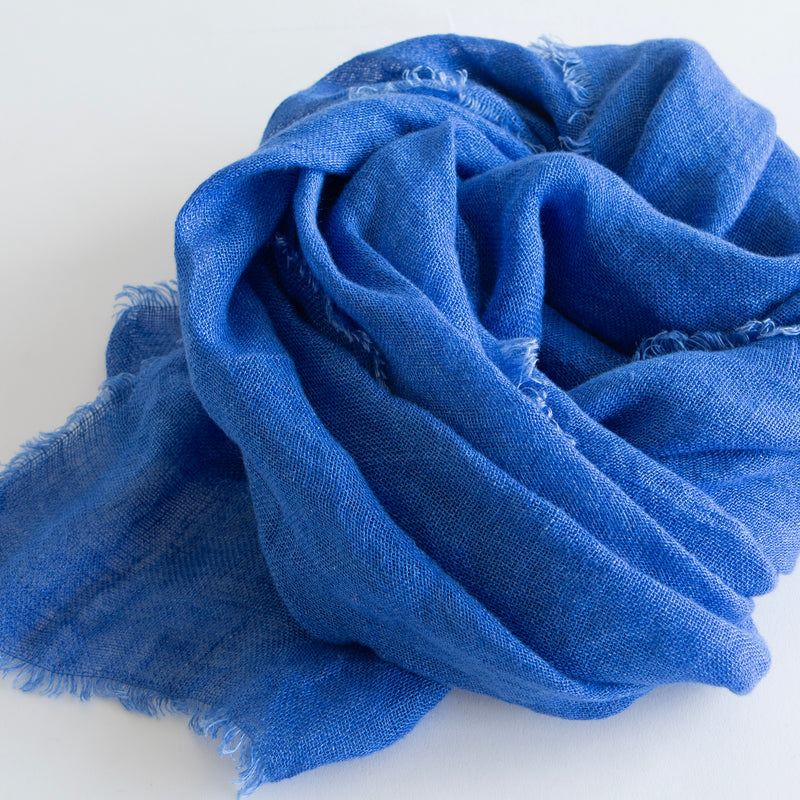 SCARF, BLUE