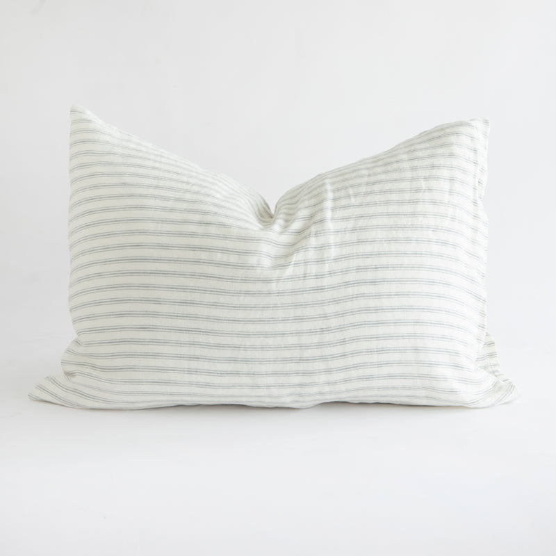 CLASSIC PILLOWCASES, GRAY STRIPES