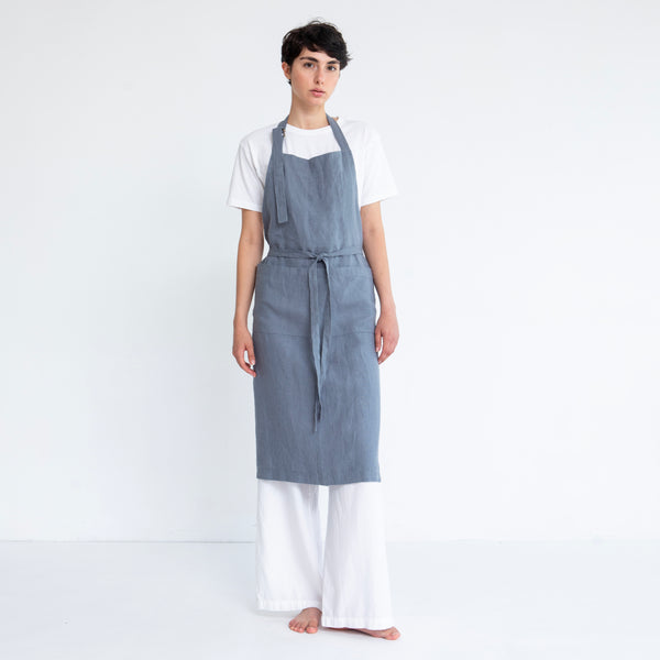 CHEF APRON, BLUE