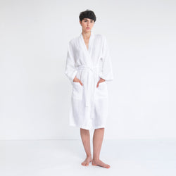 LONG ROBE, WHITE