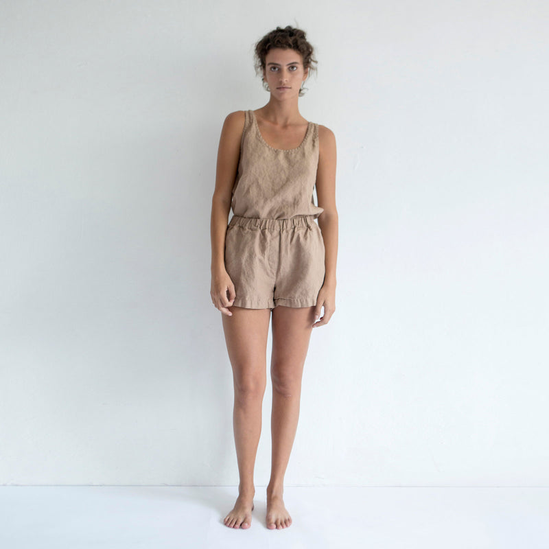 SHORT PANTS, MOCHA