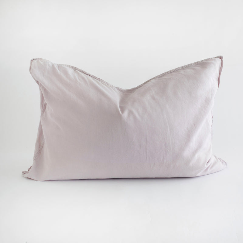 PILLOWCASES COTTON CASHMERE, LILAC