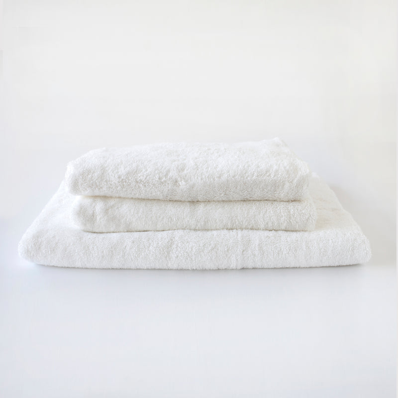 ORGANIC COTTON TOWEL, WHITE