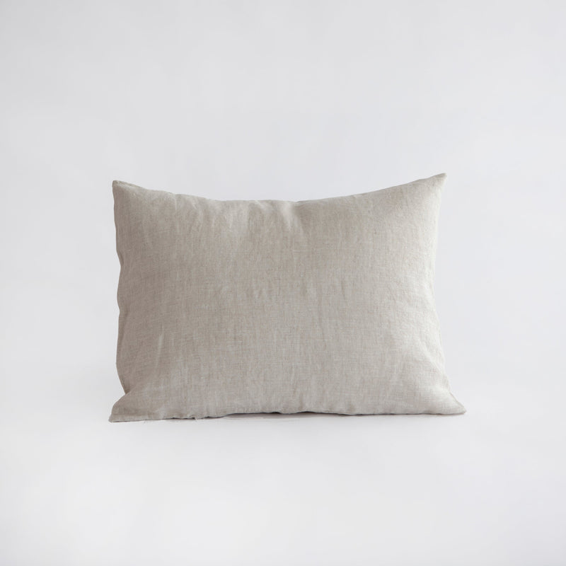 CLASSIC DECORATIVE PILLOWS 30x40, NATURAL FLAX