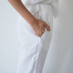 PANTS, WHITE