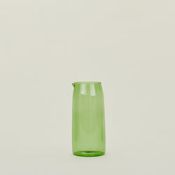 GLASS PITCHER, GREEN