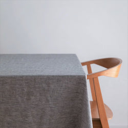 TABLECLOTHS, GRAY MELANGE