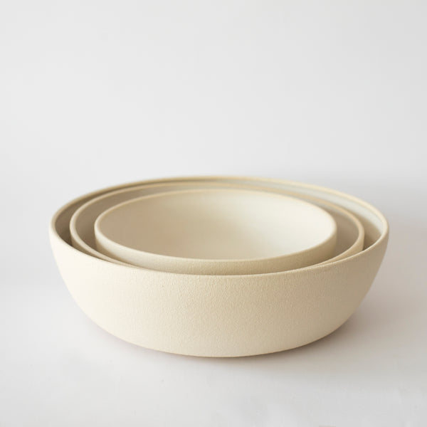 Bone Ceramic Bowl by Merav