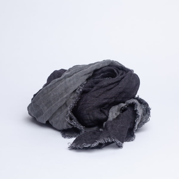 SHAWLS, BLACK/ GRAPHITE -SALE