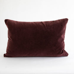 VELVET DECO PILLOWS, BORDEEAUX